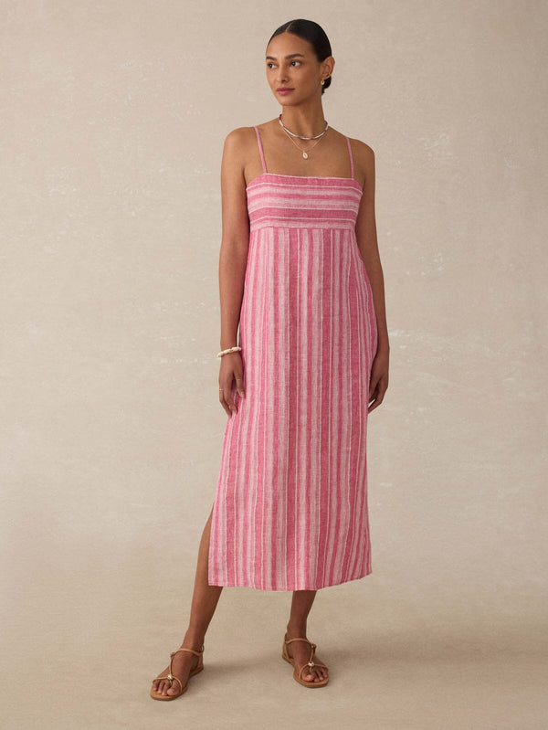 Faherty Women's Sienna Linen Sun Dress