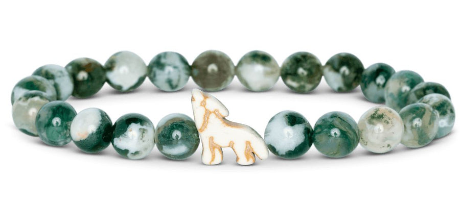 Fahlo The Scout Bracelet - Wolf Accessories Fahlo Woodland Green