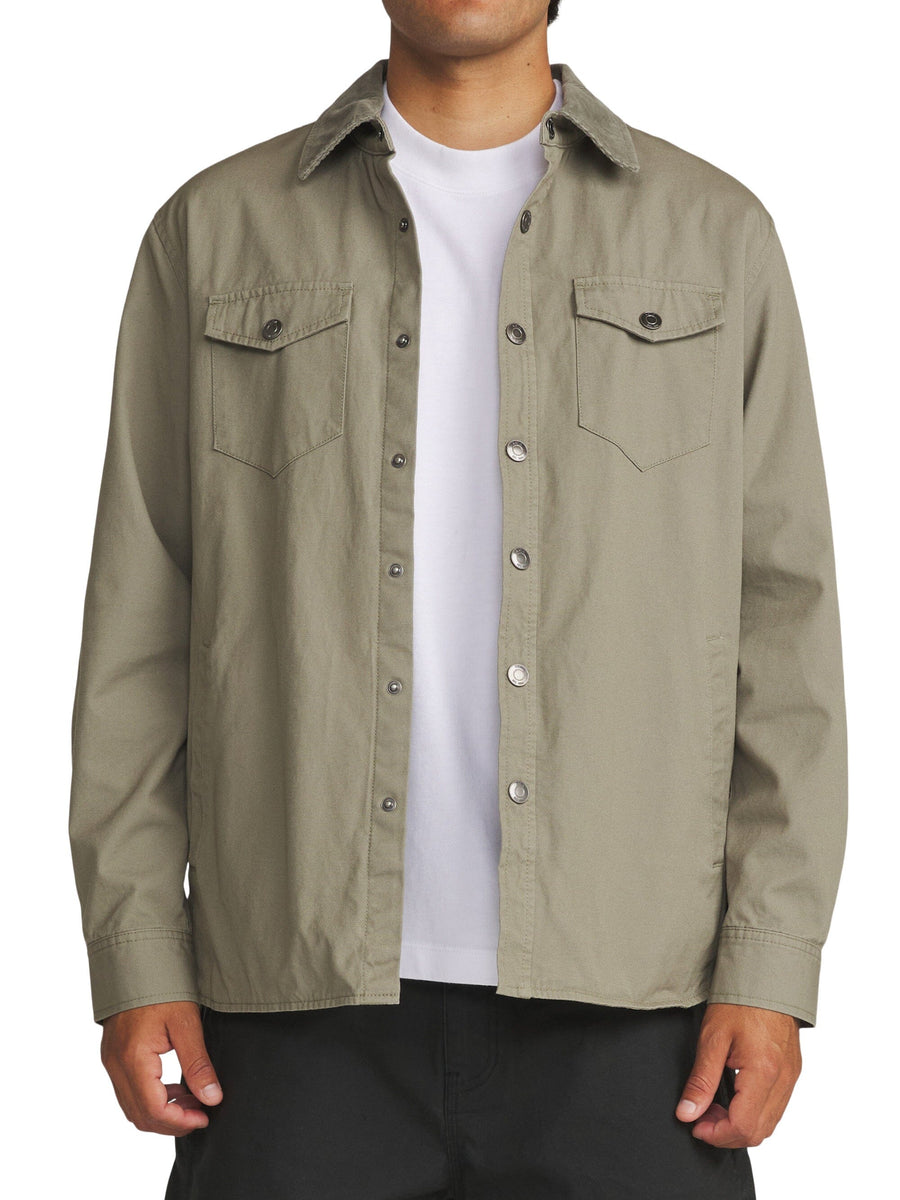 Katin Campbell Shirt Jacket Men's Casual Jackets Katin Olive M