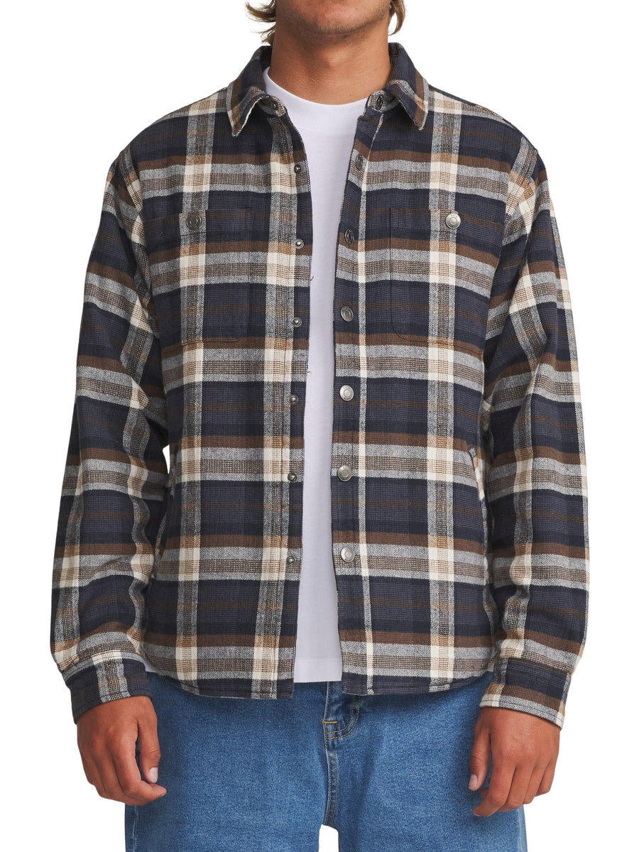 Katin Harold Plaid Jacket Men's Casual Jackets Katin Navy M