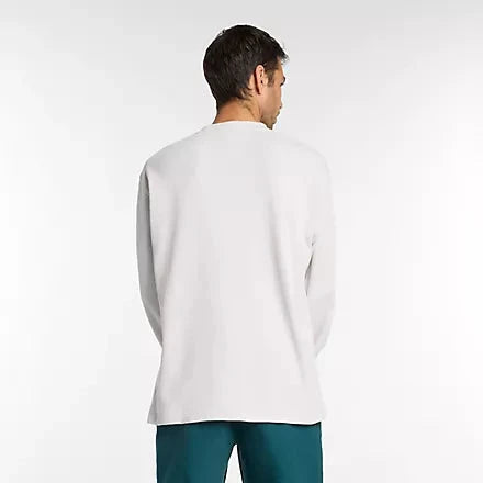 New Balance Numeric Waffle Knit Long Sleeve Henley T-Shirt New Balance