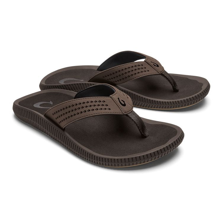 OluKai Ulele (Dark Java/Dark Java) - Men's Shoes OluKai