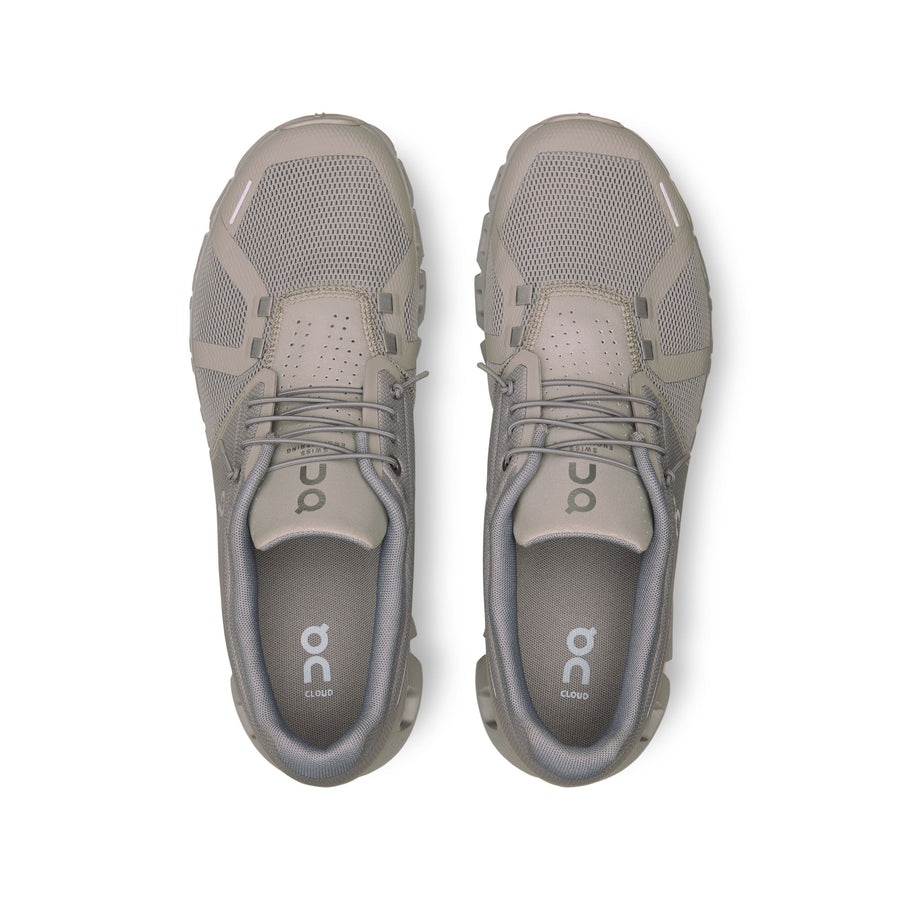 On Running Cloud 5 - Men's (Fog/Alloy) Shoes On Cloud 