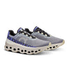 On Running Cloudmonster - Women's (Mist/Blueberry) Shoes On Cloud 