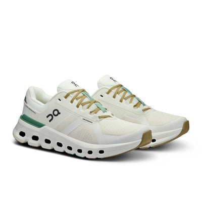 On Running Cloudrunner 2 - Women's (Undyed/Green) Shoes On Cloud 6