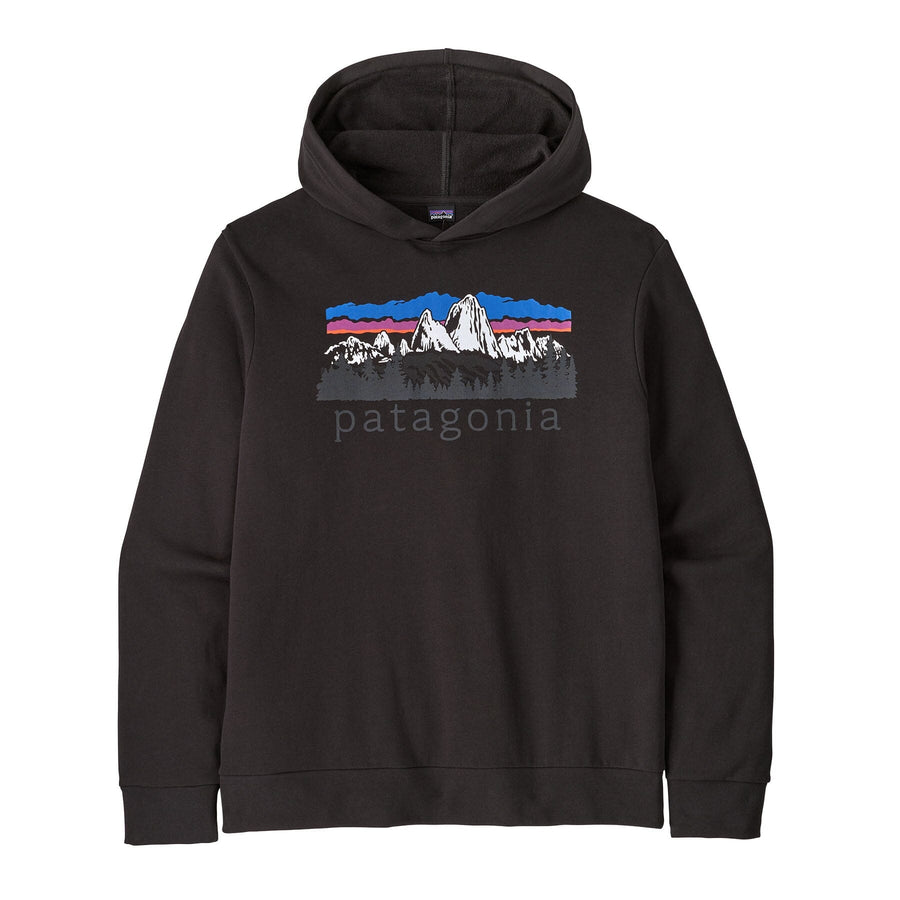 Patagonia Fitz Roy Foothills Daily Hoody - Men's Men's Casual Sweatshirts Patagonia Black M