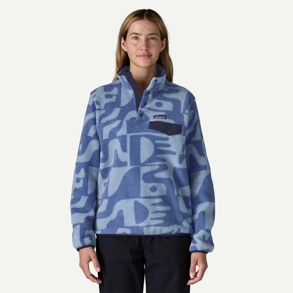 Patagonia Lightweight Synchilla Snap-T Pullover - Women's - Apex Patagonia Lightweight Synchilla Snap-T Pullover - Women's - Apex