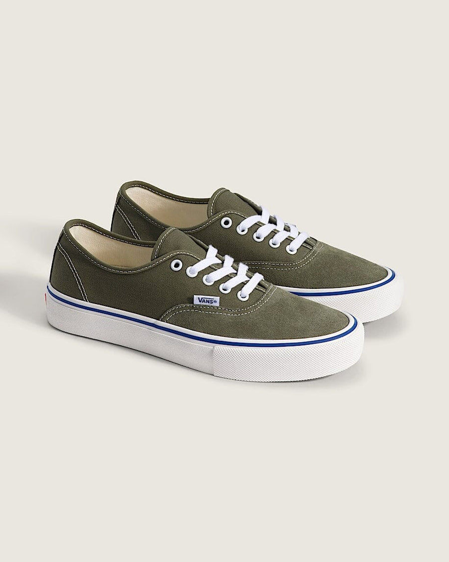 Vans Skate Authentic Shoes Vans Mossy Olive 8