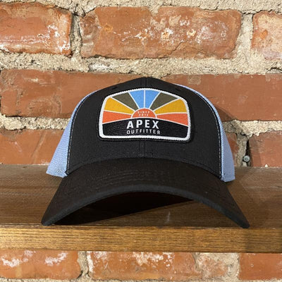 Apex Outfitter Sunset Logo Trucker General Pukka