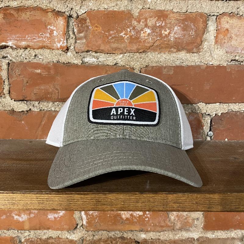 Apex Outfitter Sunset Logo Trucker General Pukka