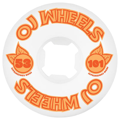 OJ Wheels 53mm From Concentrate Hardline 101a General Eastern Skateboard Supply