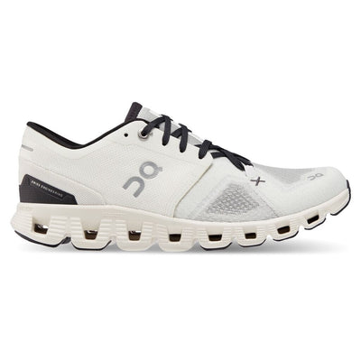 On Running Cloud X 3 - Women's (White/Black) Shoes On Cloud
