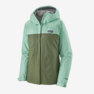 Patagonia Torrentshell 3L Jacket - Womens Outerwear Patagonia XS Gypsum Green