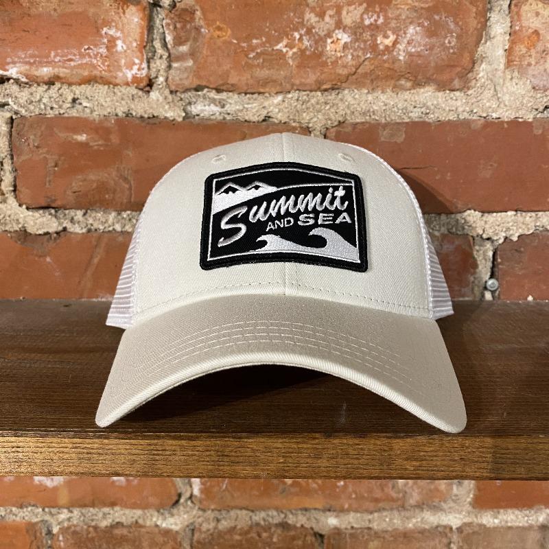 Summit and Sea Trucker Hat Inventory Summit and Sea Silver/Black 