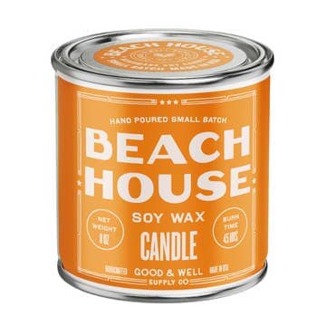 1/2 Pint National Parks Candle 8oz General Good & Well Supply Co. Beach House 8 oz