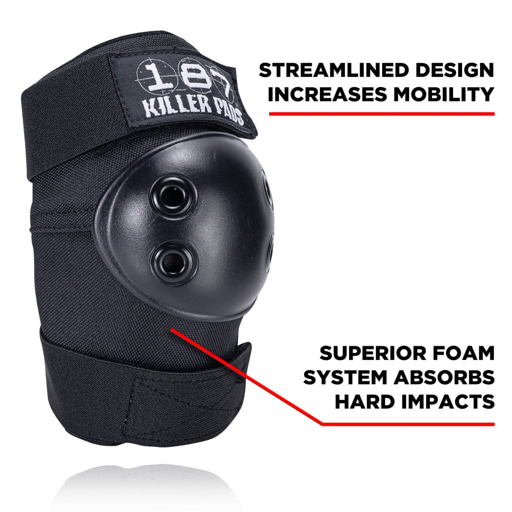 187 Killer Pads Knee/Elbow Pad Combo Pack Skate Safety Gear 187 Killer Pads