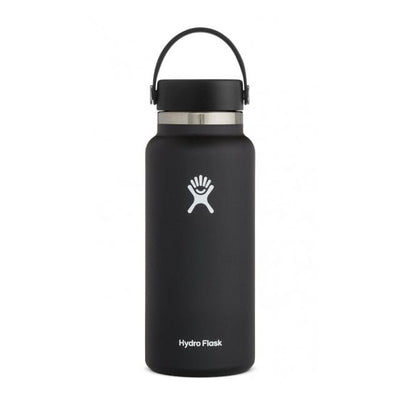 32 oz Wide Flex Cap Home & Garden Hydro Flask Black One Size