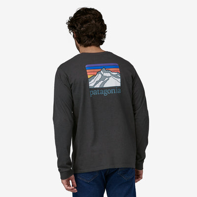 Patagonia Long-Sleeved Line Logo Ridge Responsibili-Tee