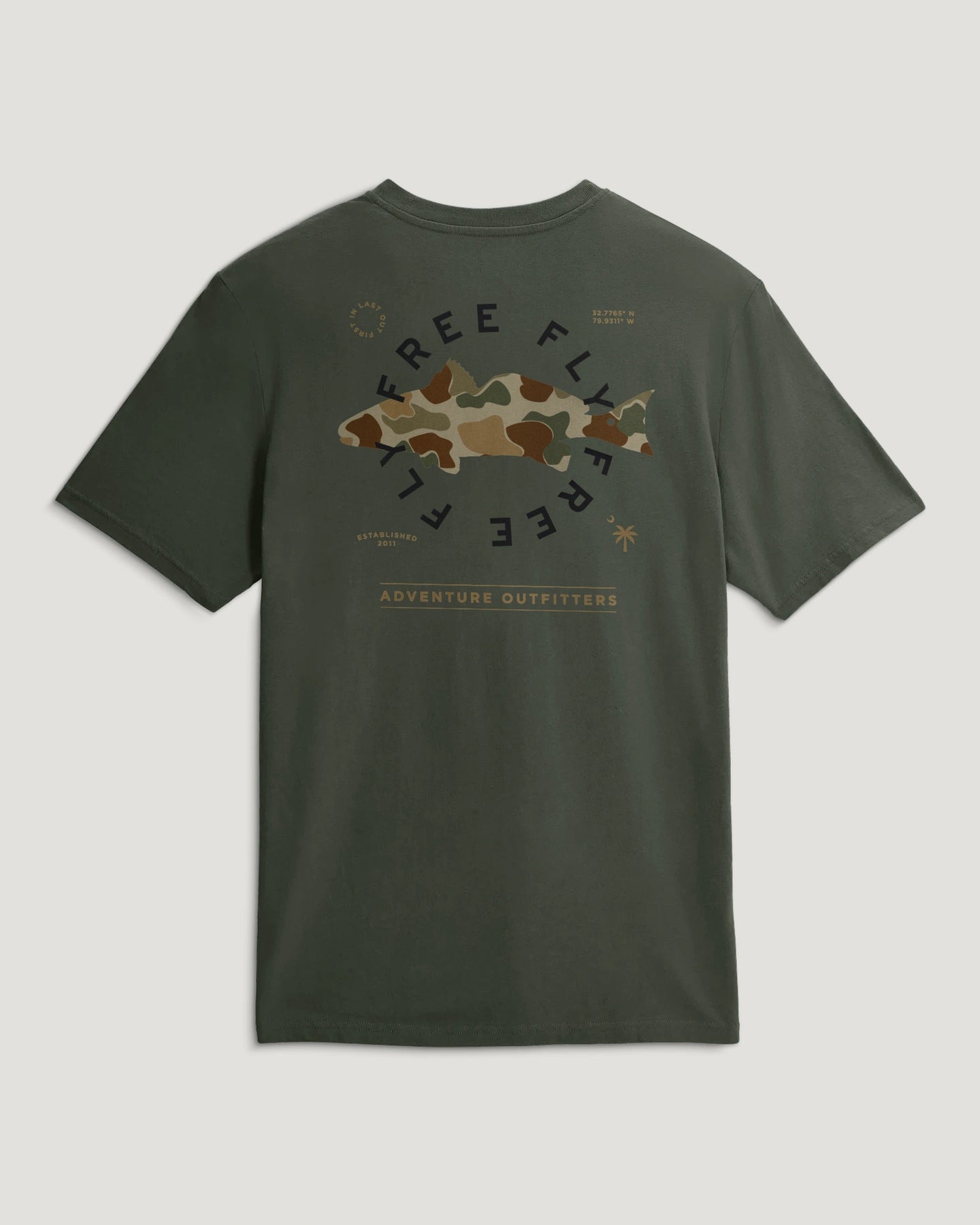 Free Fly Target Species Pocket Tee - Men's