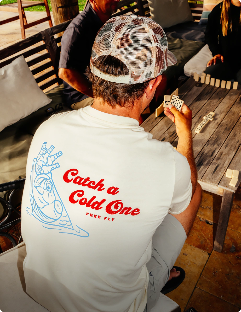 Free Fly Cold Ones Pocket Tee - Men's