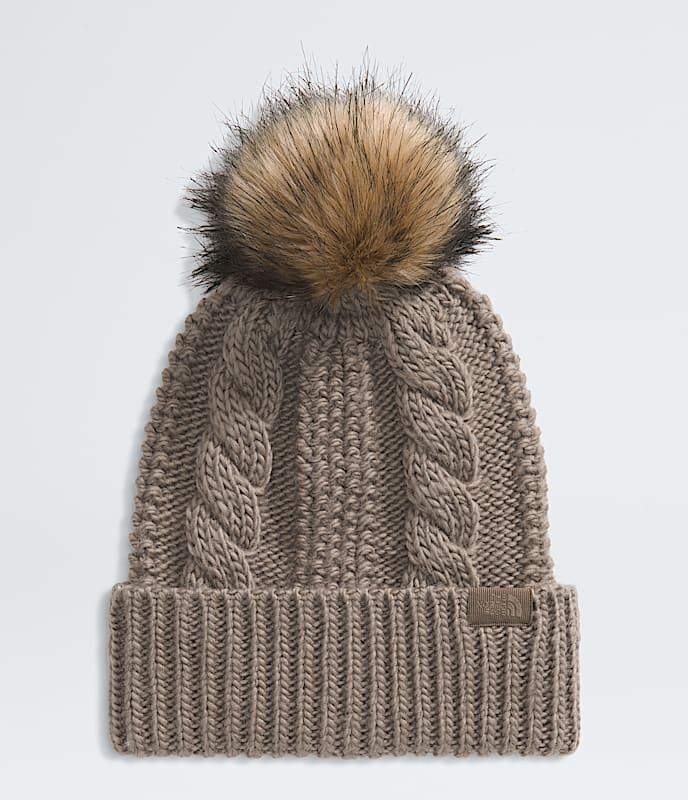 The North Face Oh Mega Fur Pom Beanie