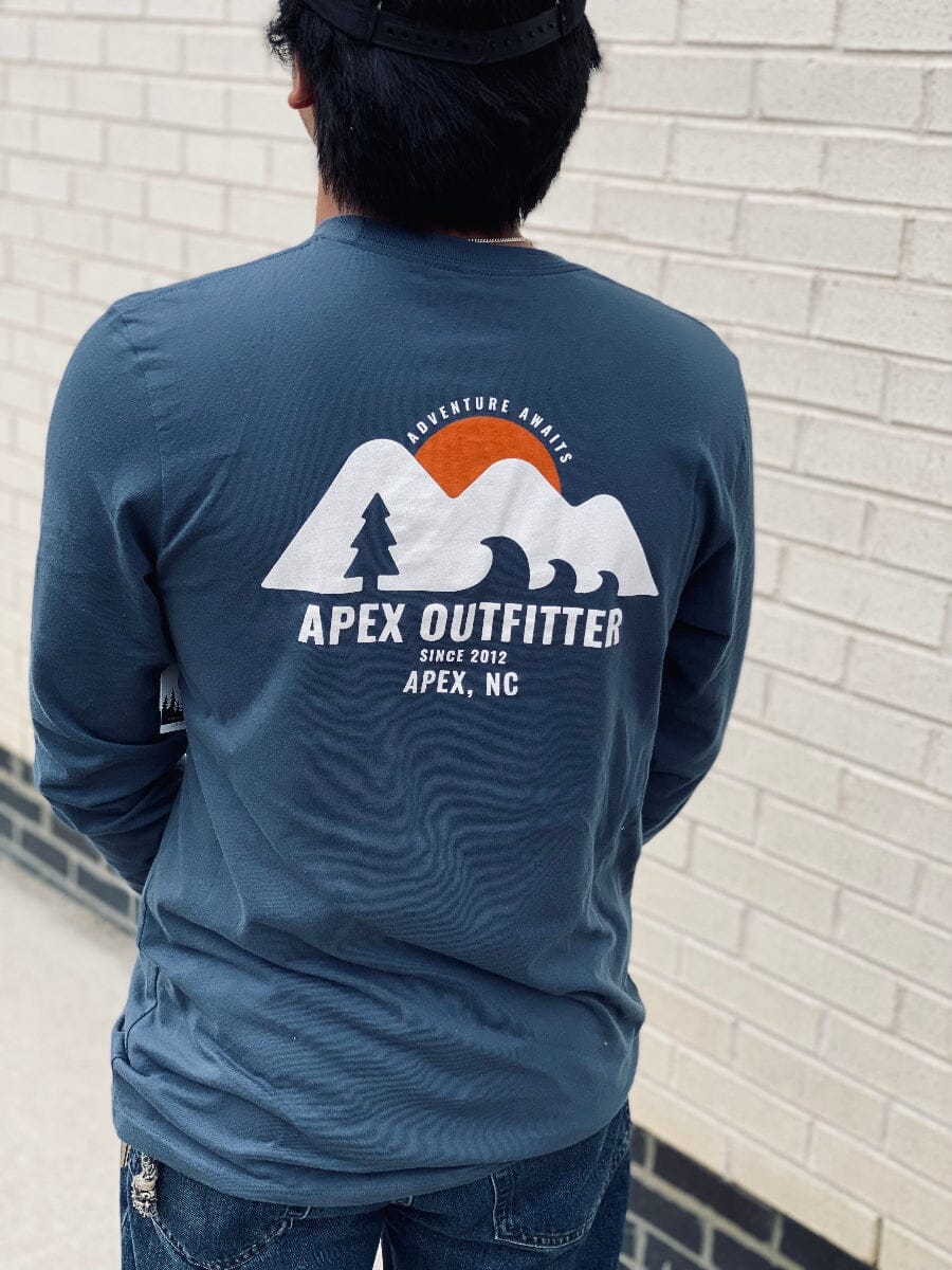 Apex Outfitter Mountain to Sea Long Sleeve T-Shirt T-Shirt Apex Outfitter & Board Co