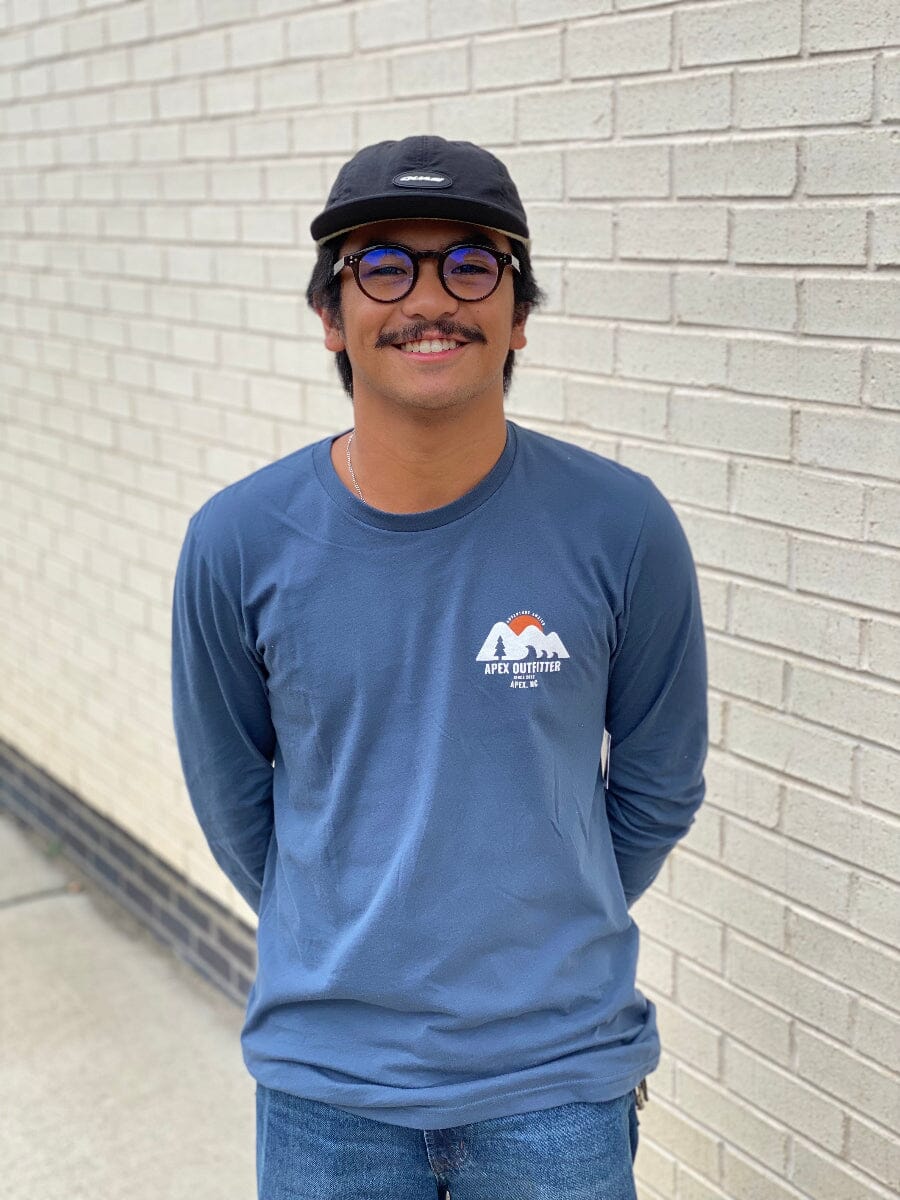 Apex Outfitter Mountain to Sea Long Sleeve T-Shirt T-Shirt Apex Outfitter & Board Co 