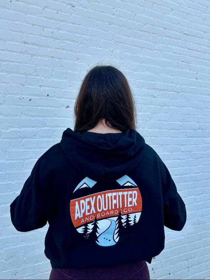Apex Outfitter Women's Circle Logo Hoodie Hoodies and Sweatshirts Apex Outfitter & Board Co