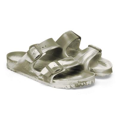 Arizona EVA Sandals Birkenstock Khaki/Eggshell 36