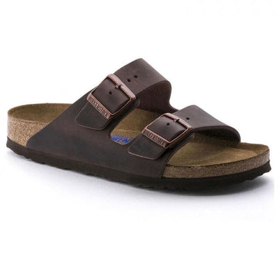 Arizona Soft Footbed Oiled Leather Apparel & Accessories Birkenstock Habana 36 Regular/Wide