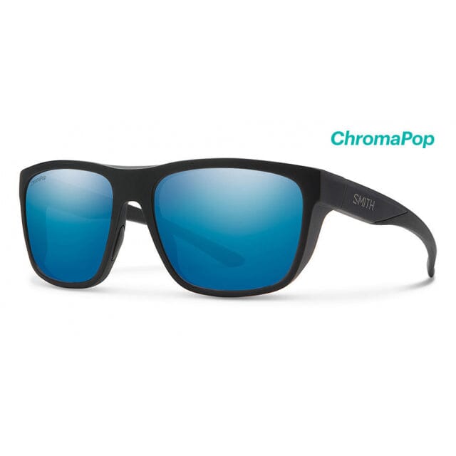 Barra Apparel & Accessories Smith Optics Matte Black - ChromaPop Polarized Blue Mirror One Size 