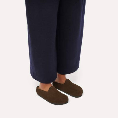 Birkenstock Amsterdam Wrapped Clog (Suede) Men's Casual Shoes Birkenstock