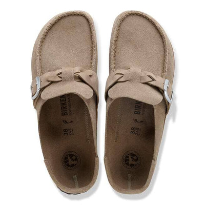 Birkenstock Buckley Braided Suede Leather Clogs Clogs Birkenstock