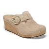 Birkenstock Fanny Ring-Buckle Suede Wedge Shoes Birkenstock 