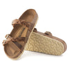 Birkenstock Franca Braided Sandal - Cognac Shoes Birkenstock