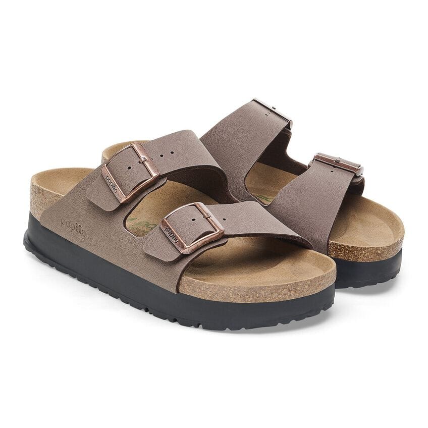 Birkenstock Platform Arizona Vegan Shoes Birkenstock Mocha 37 