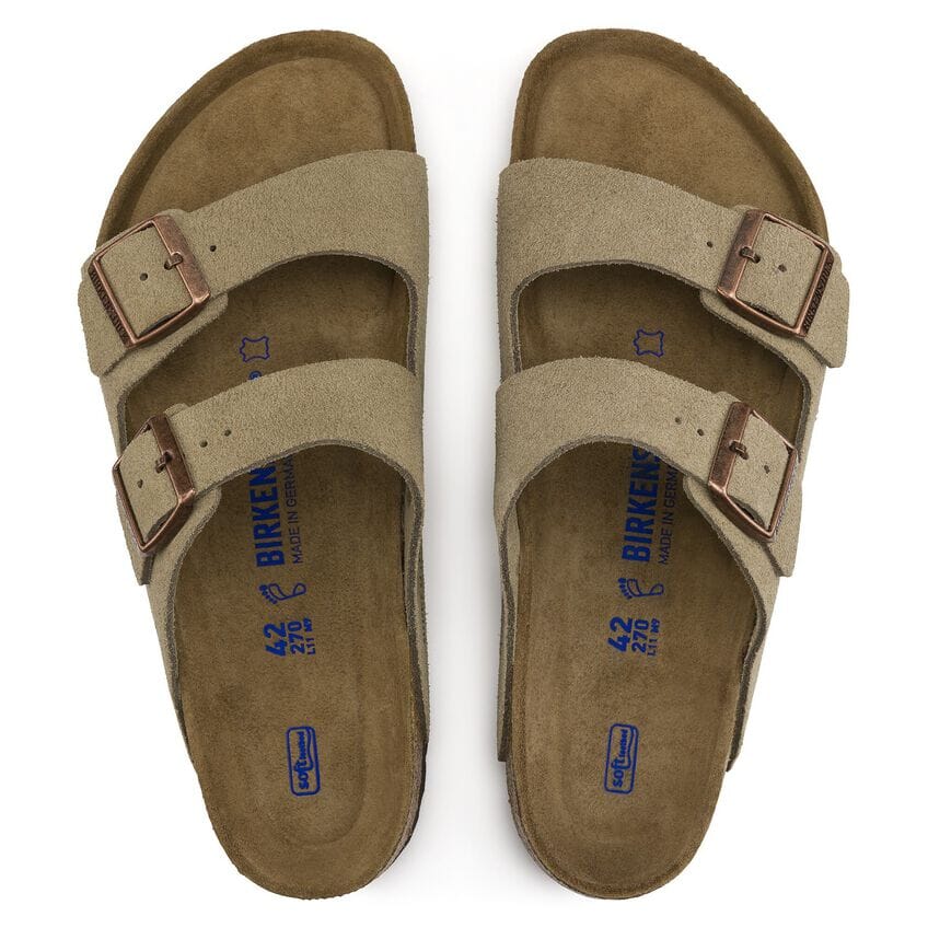 Birkenstock Suede Arizona Soft-Footbed Shoes Birkenstock