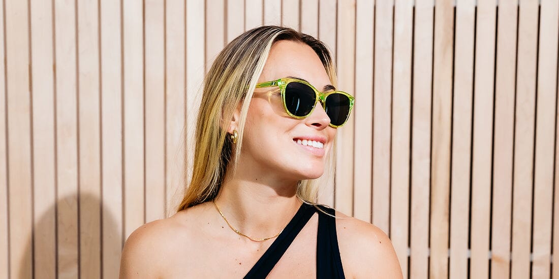 Blenders Palmy Sunglasses Eyewear Blenders Spark Lime