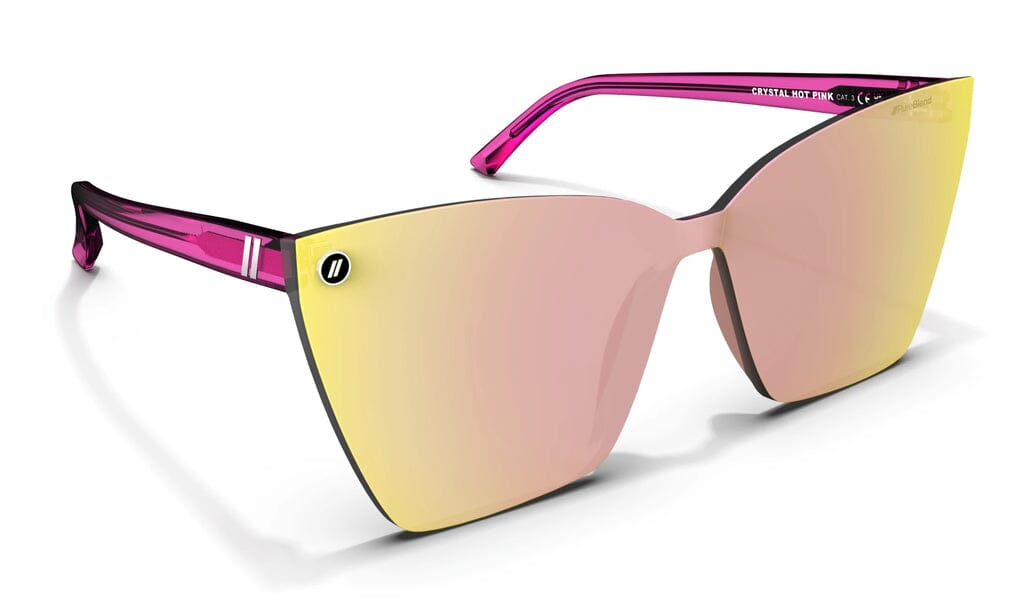 Blenders Rimini Sunglasses Eyewear Blenders Crystal Hot Pink