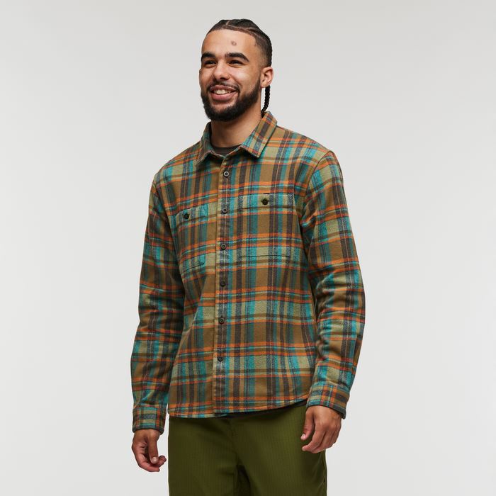 Cotopaxi Mero Organic Flannel Shirt - Men's Jackets & Fleece Cotopaxi Cavern Plaid M 