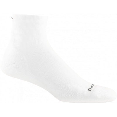 Darn Tough 1/4 Ultra-Lightweight Running Sock - Men's General Darn Tough Vermont White L