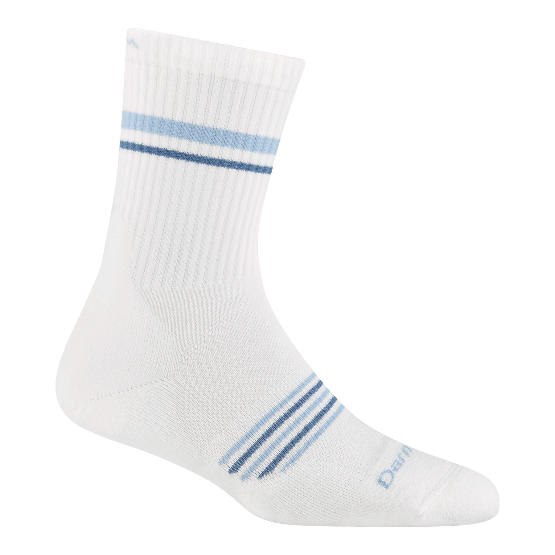 Darn Tough Element Micro Crew Lightweight Running Socks - Women's Women's Performance Socks Darn Tough Vermont Vapor White M