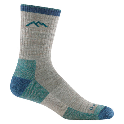 Darn Tough Hiker Micro Crew Midweight Hiking Socks - Men's Men's Performance Socks Darn Tough Vermont Rye S