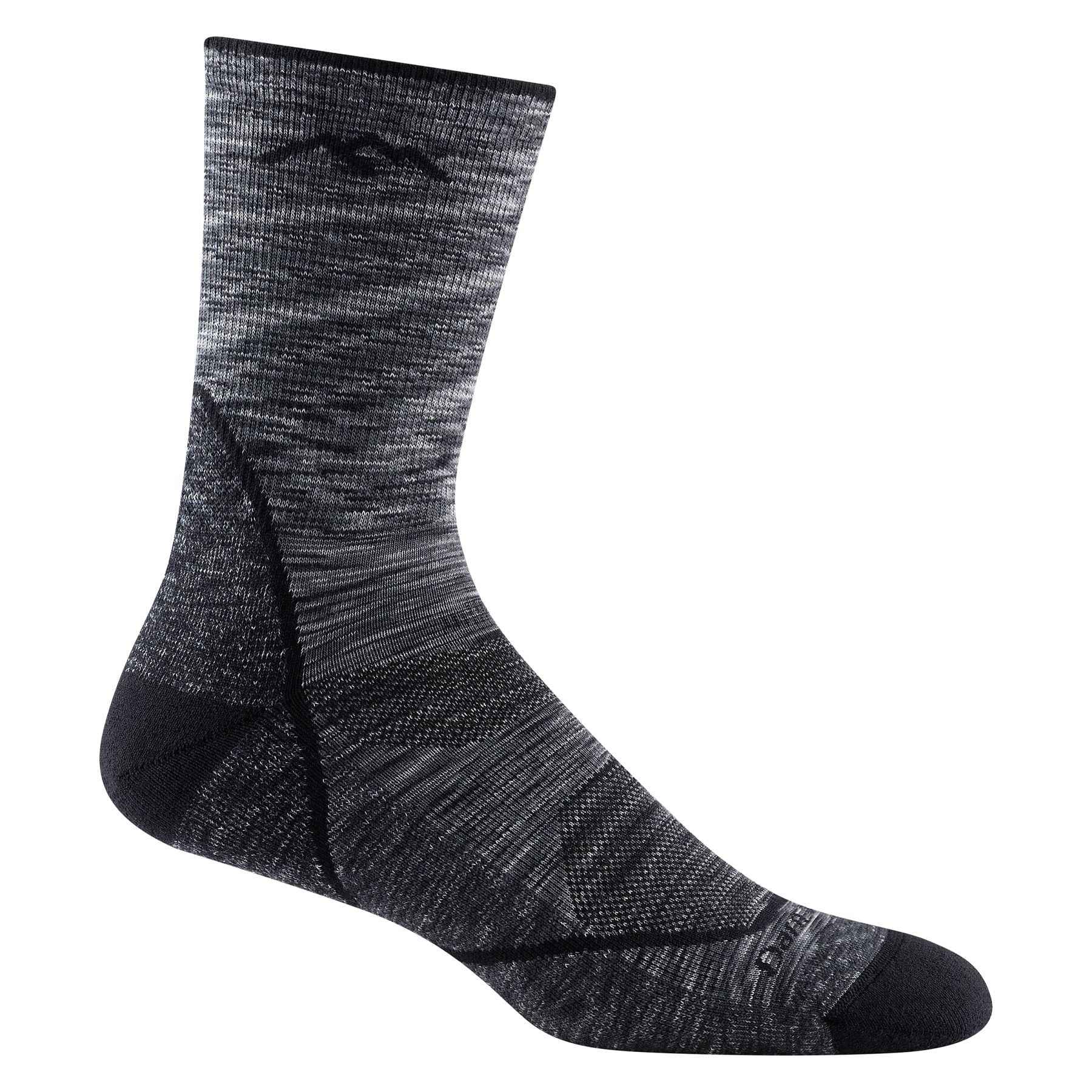 Darn Tough Light Hiker Micro Crew Lightweight Hiking Socks - Men's Men's Performance Socks Darn Tough Vermont Space Gray L