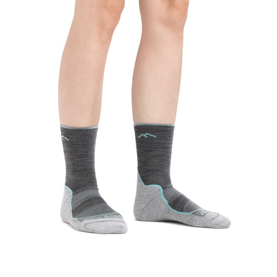 Darn Tough Light Hiker Micro Crew Lightweight Hiking Socks - Women's Women's Performance Socks Darn Tough Vermont