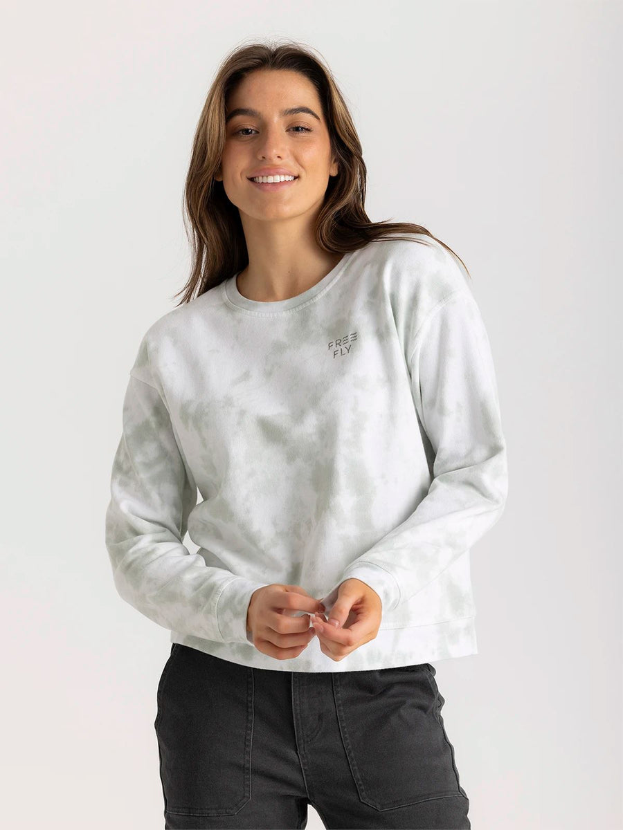 Embroidered Logo Fleece Crew - Women's General Free Fly 