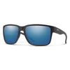 Emerge Apparel & Accessories Smith Optics Matte Black - ChromaPop Polarized Blue Mirror One Size