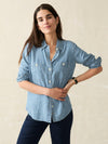 Faherty The Tried and True Chambray Shirt - Women's Shirts Faherty