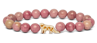 Fahlo The Ascent Bracelet - Snow Leopard Accessories Fahlo Wildflower Pink