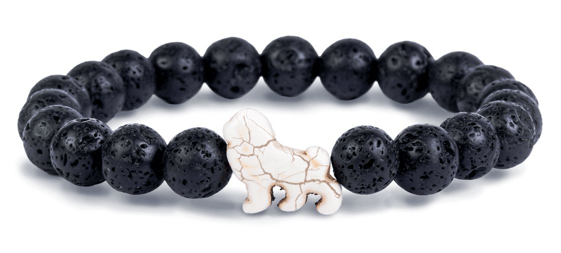 Fahlo The Excursion Bracelet - Lion Accessories Fahlo Lava Stone